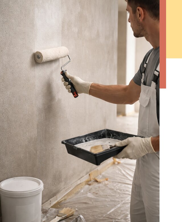 Грунтовка стен в Салехарде от 2355 руб. м2 — быстро, недорого, с материалом | ОТДЕЛОЧНИК-Слх