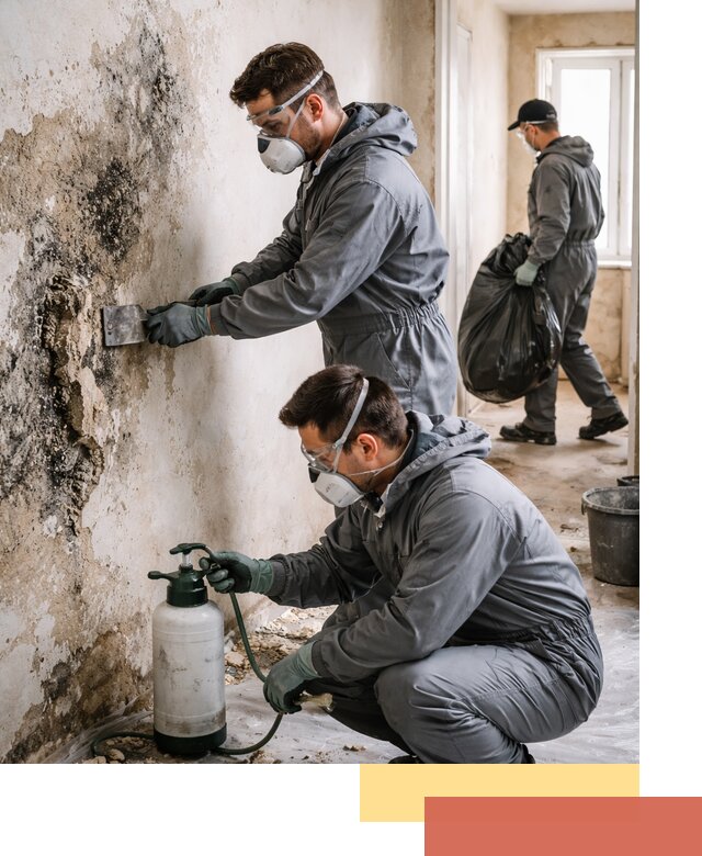 Удаление плесени со стен профессионально в Салехарде