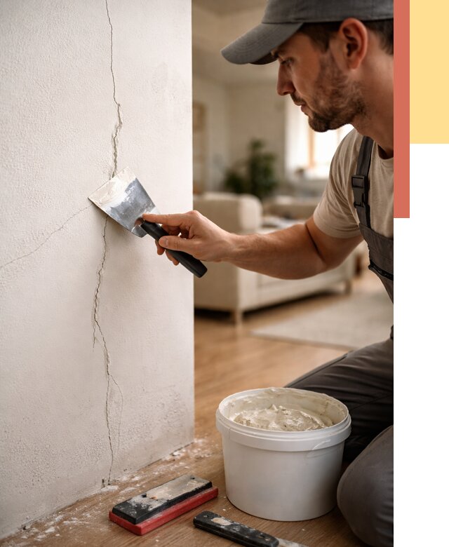 Заделка трещин и сколов в Салехарде от 2622 руб. — быстро и недорого | ОТДЕЛОЧНИК-Слх