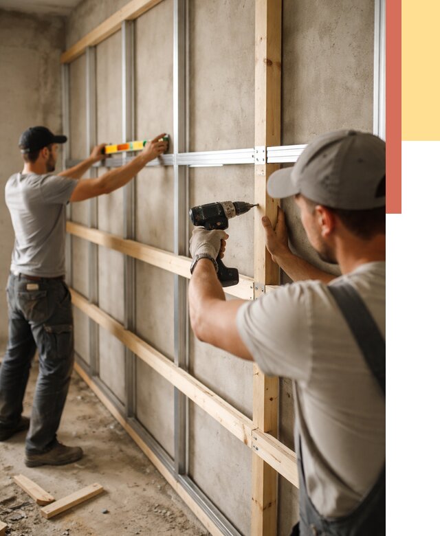 Устройство обрешетки под панели в Салехарде от 2248 руб. — монтаж под ключ | ОТДЕЛОЧНИК-Слх