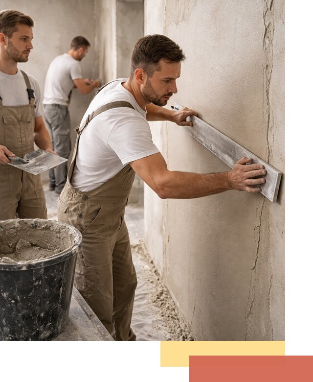 Штукатурка стен без маяков в Салехарде быстро и качественно