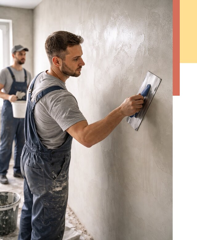 Глянцевание штукатурки стен в Салехарде от 8028 руб. — услуги и затирка | ОТДЕЛОЧНИК-Слх