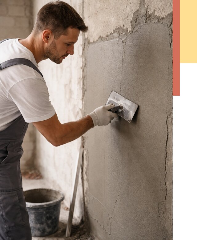 Штукатурка стен под плитку в Салехарде от 4496 руб./м2 — выравнивание под плитку | ОТДЕЛОЧНИК-Слх