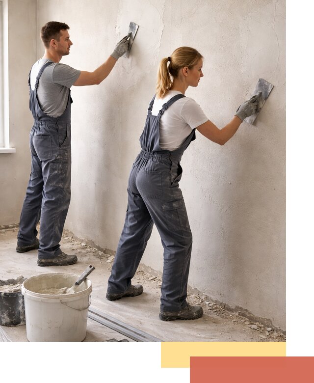 Штукатурка стен под обои в Салехарде профессионально и быстро