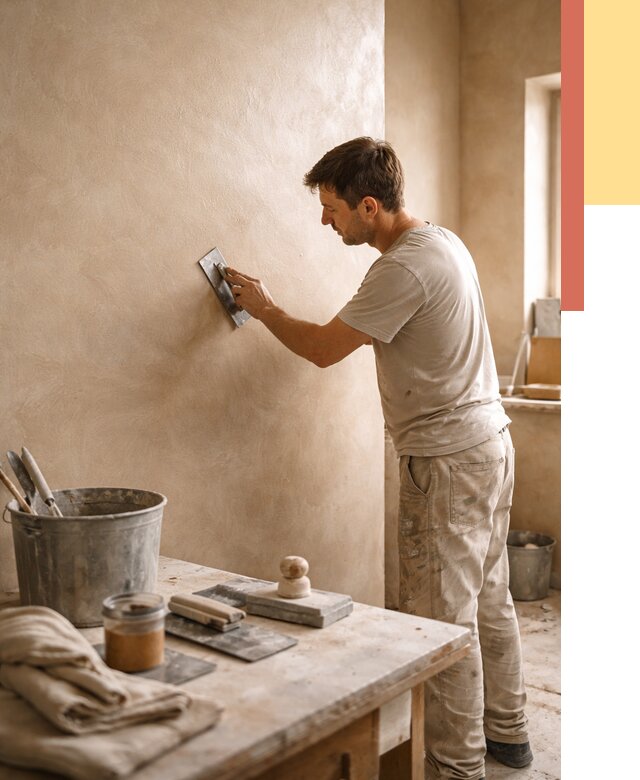 Марокканская штукатурка таделакт в Салехарде под ключ от 4496 руб. | ОТДЕЛОЧНИК-Слх