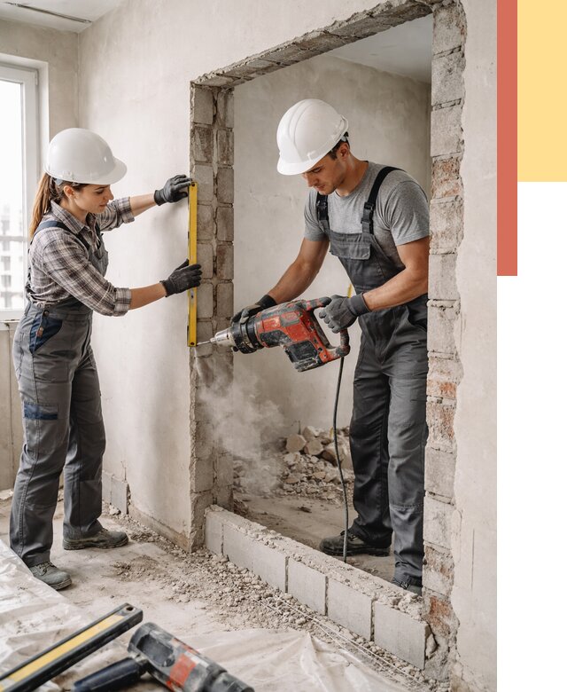 Создание проемов в стенах в Салехарде от 6958 руб. — алмазная резка и расширение | ОТДЕЛОЧНИК-Слх