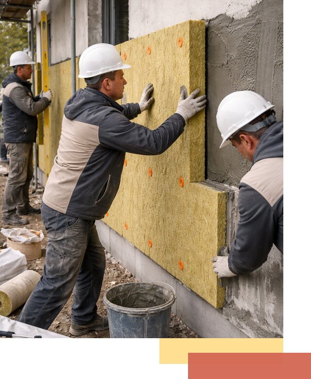 Утепление стен минватой в Салехарде — тепло и звукоизоляция