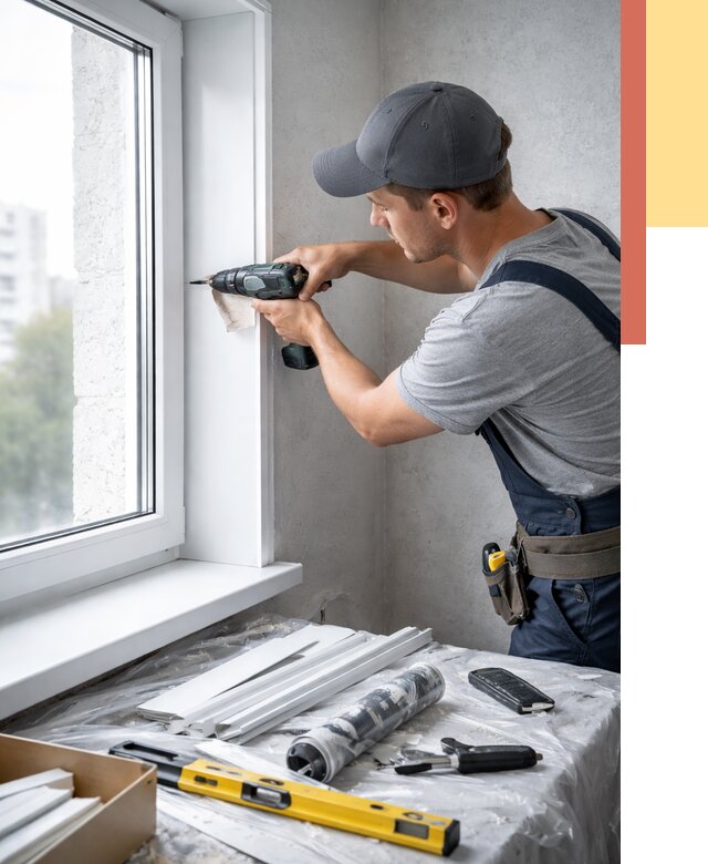 Установка пластиковых откосов в Салехарде от 2408 руб. | ОТДЕЛОЧНИК-Слх монтаж, быстро и недорого