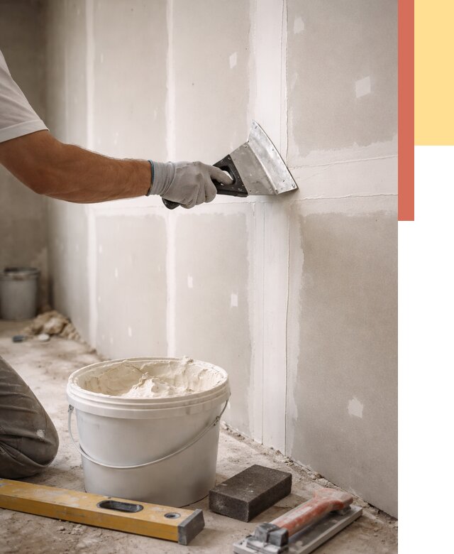 Шпаклевка перегородок из гипсокартона в Салехарде от 2676 руб. — услуги ОТДЕЛОЧНИК-Слх