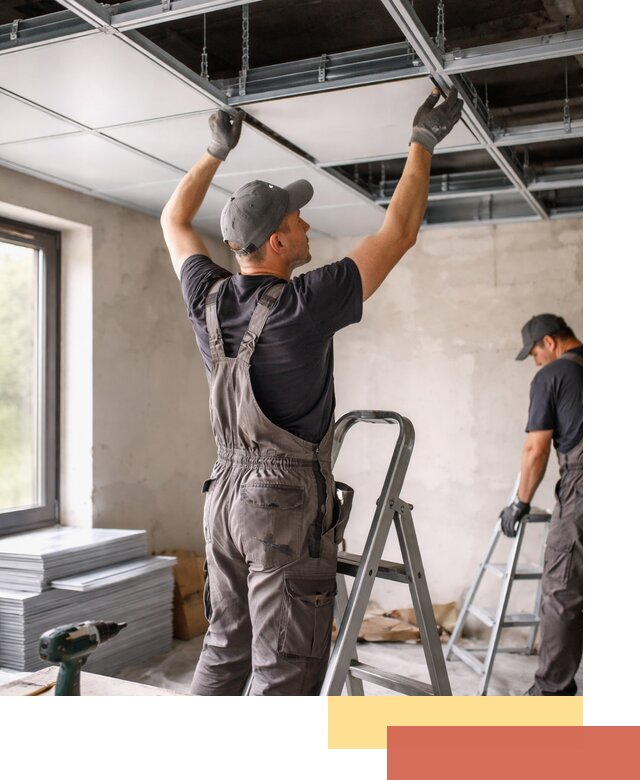 Монтаж кассетного потолка в Салехарде качественно и быстро