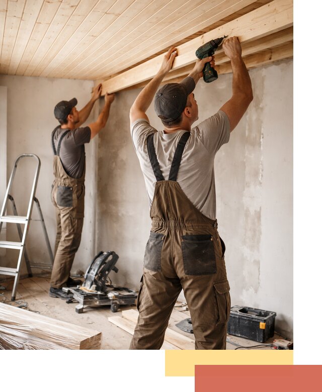 Монтаж потолка из вагонки в Салехарде профессионально и аккуратно