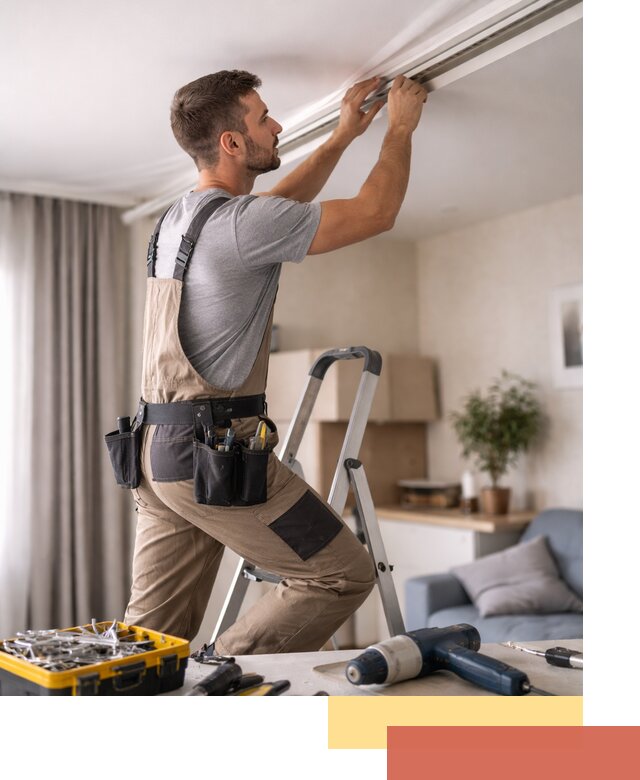 Ремонт натяжных потолков в Салехарде — качественно и оперативно