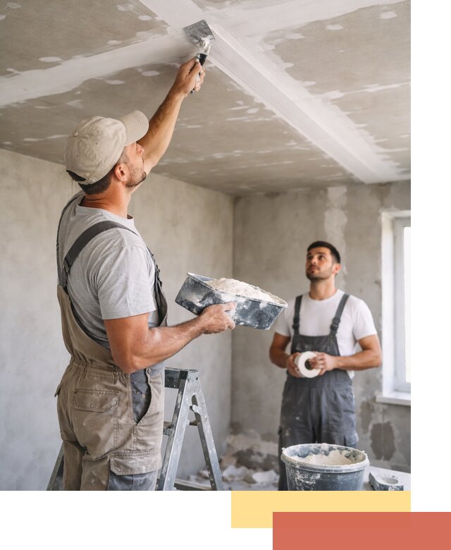 Обработка швов потолка ГКЛ в Салехарде: качественная заделка и шпатлевка